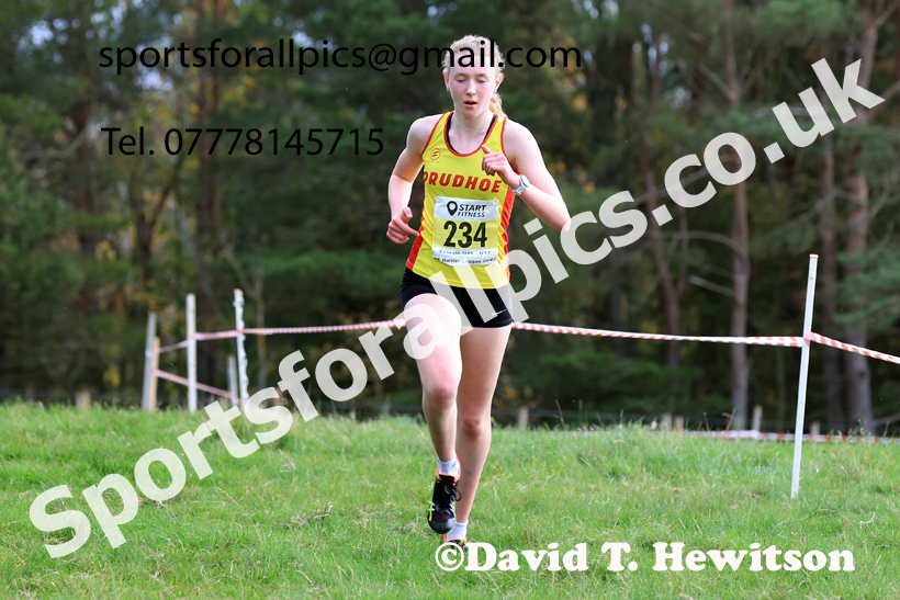Womens Under-17s 2025 Start Fitness NEHL, Druridge Bay, Northumberland. Photo: David T. Hewitson/Sports for All Pics